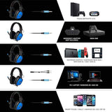 SADES D-POWER SA-722 BLUE (Without Mic Vesrion - Open Box)