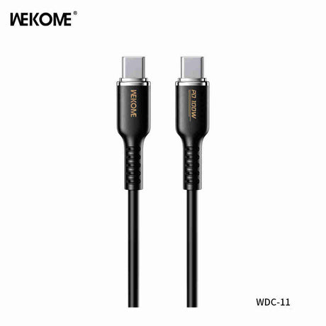 WEKOME WDC-11 Tint II Series Real Silicone 100W Data Cable Type-C to Type-C