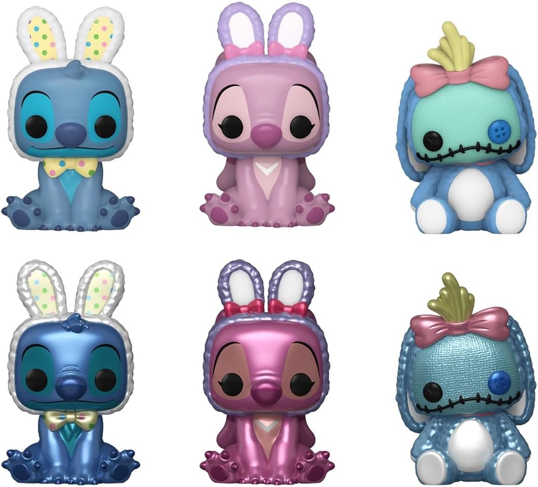 BITTY POP! ديزني: ليلو وستيتش – بيض مفاجآت (قطع فردية) عرض 24 قطعة PDQ (يُباع بالقطعة)