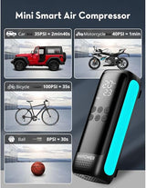 RAVPower RP-PC1084Pro Smart Car Tire Inflator - RP-PC1084Pro