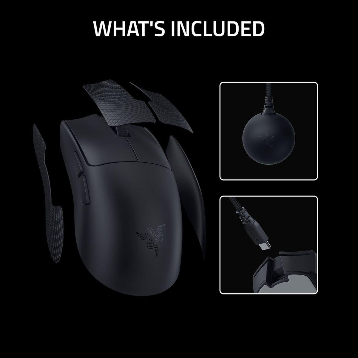 RAZER Viper V4 Pro 50K Optical Sensor Wirless Gaming Mouse - Black RZ01-05630100-R3G1
