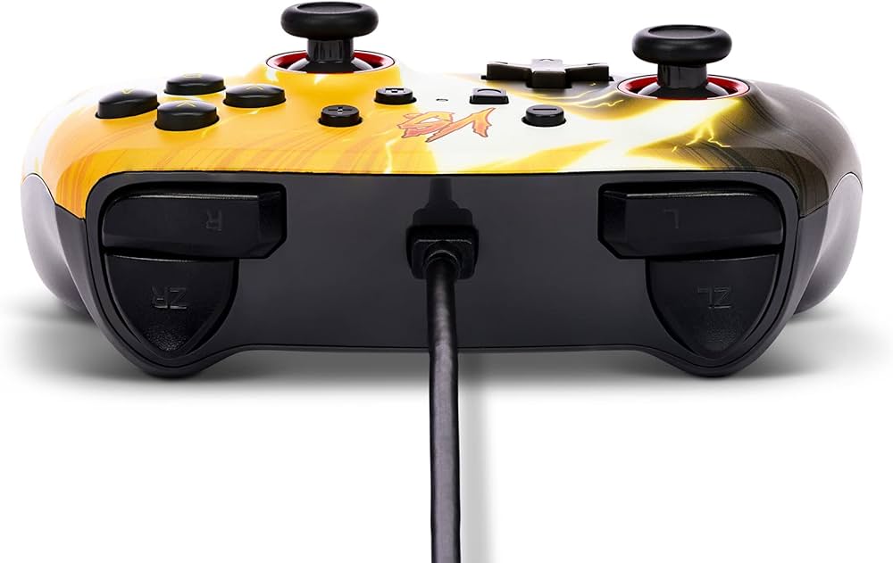 POWER A ENHANCED WIRED CONTROLLER For Nintendo Switch - Pikachu Vs Meowth