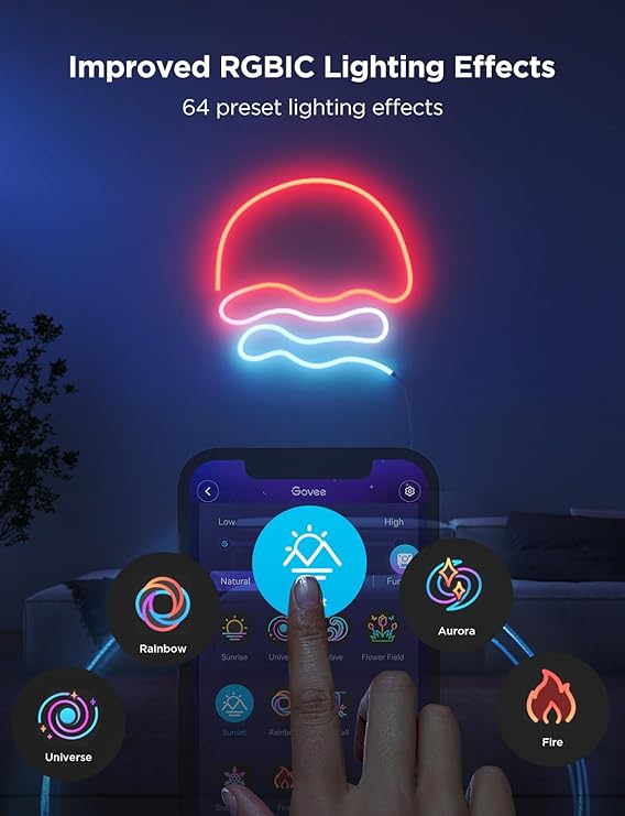 Govee Neon Rope Lights 2 (3M) - H61D3 – Level Up