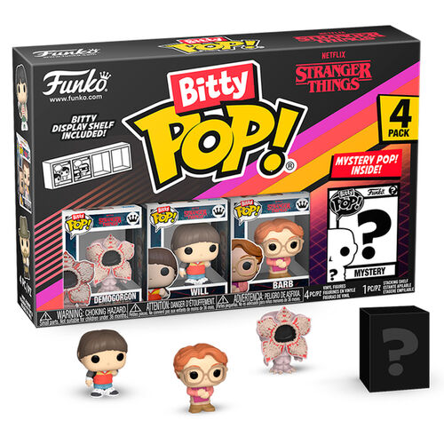 BITTY POP! TV: STRANGER THINGS - DEMOGORGON 4PK