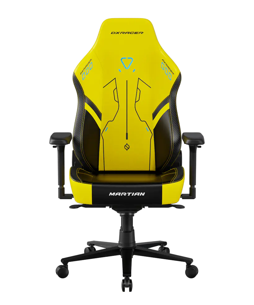 DXRacer Martian Series L Gaming Chair Black/Yellow