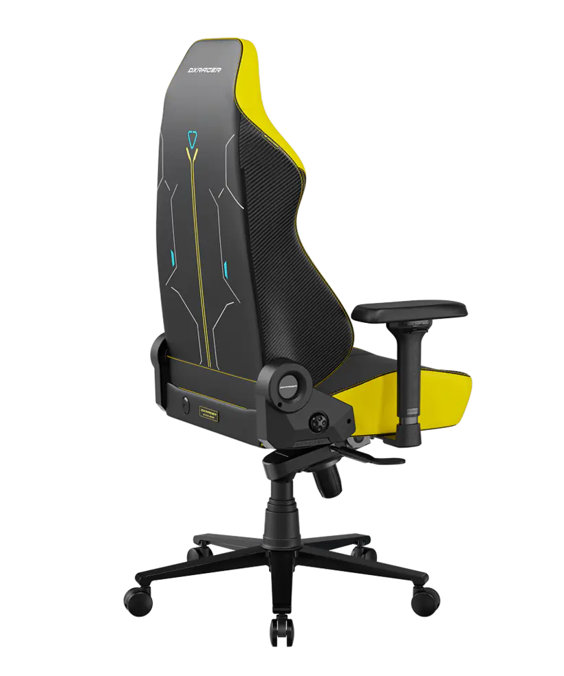 DXRacer Martian Series L Gaming Chair Black/Yellow