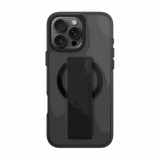 UNIQ HYBRID IPHONE 16 PRO (2024) 6.3 HELDRO MAX MAGCLICK WITH CAMERA STAND - VAPOUR (SMOKE)