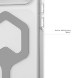 UAG iPhone 17 Pro Max Plyo Magsafe Case - Ice/Silver