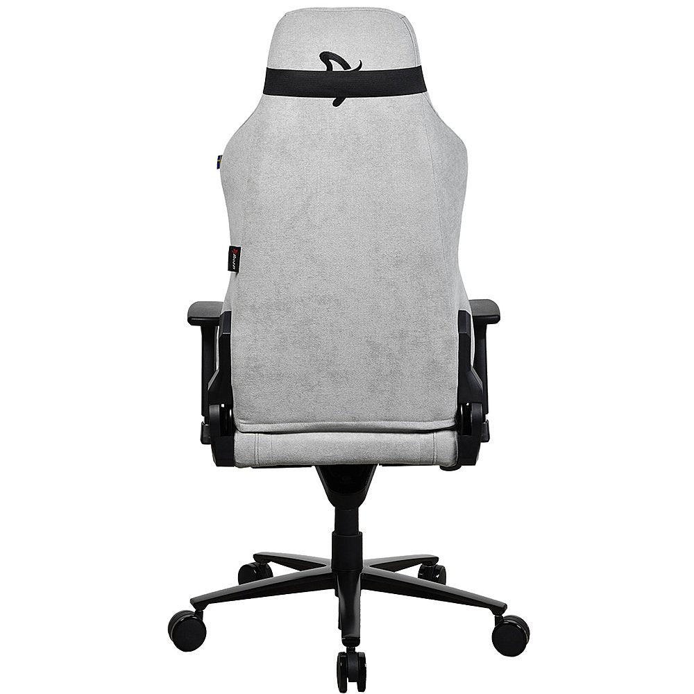 Arozzi vernazza Soft Fabric chair - Light Grey ( Installation not included )