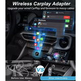 CarPlay 2 in 1 Wired To Wireless Android Auto Dongle (USB-C Adapter Included)