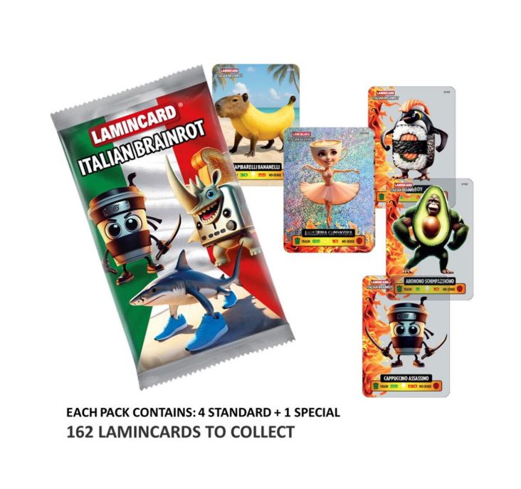 LAMINCARD TCG: ITALIAN BRAINROT BOOSTER – Level Up