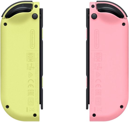 Nintendo Switch Joy-Con (L/R) Controllers - Pink & Yellow Level Up