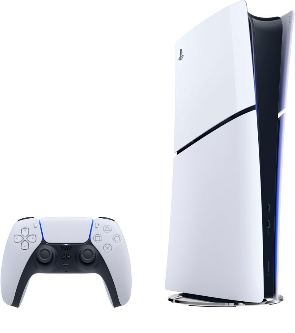 Playstation 5 Slim Console Digital Edition White Level Up