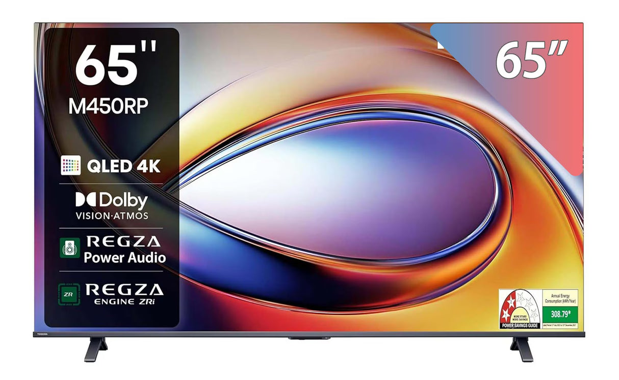 TOSHIBA 65 INCH QLED SMART TV 65M450RP