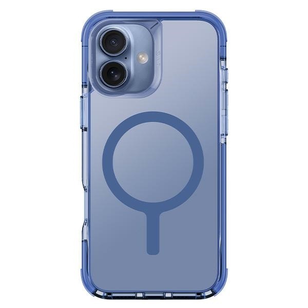 UNIQ HYBRID IPHONE 16 (2024) 6.7 MAGCLICK CHARGING COMBAT - PEARL BLUE (PEARL BLUE)