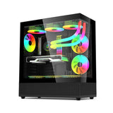 كمبيوتر جيمنج بمعالج  Intel Core i7-14700F كرت شاشة RTX 5060 Ti، ذاكرة 32GB DDR5، تخزين 1TB NVMe SSD