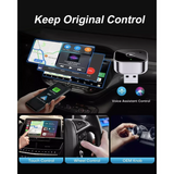 CarPlay 2 in 1 Wired To Wireless Android Auto Dongle (USB-C Adapter Included)