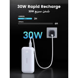 UGREEN 10000mAh PD-30W Two-way Fast Charging Power Bank PB501  PB501-25189