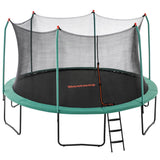 BESTWAY 4.27m x 2.86m Xtreme Air Trampoline (1 trampoline, 1 spring-loading tool, 6 anchors, 12 foot pads, 1 ladder) Age 6+ 59105 (Installation Not Included)