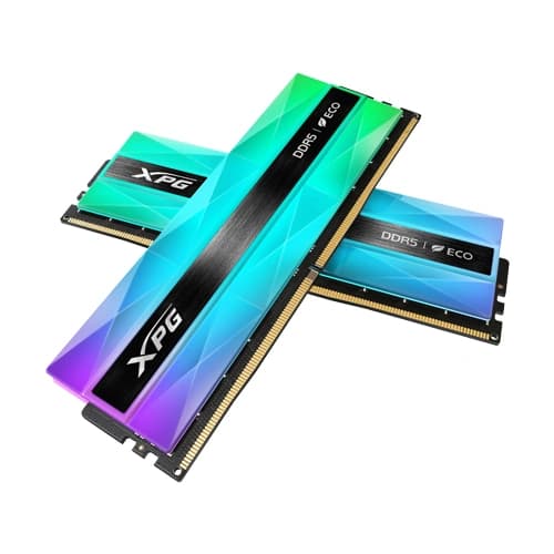 XPG Lancer Neon RGB 32GB (16GBx2) DDR5 6000MT/s Memory - Black