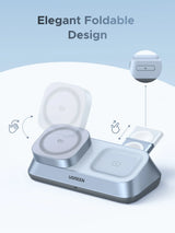 UGREEN 3-in-1 Magnetic Wireless Charger UK 25W QI2 - W711