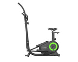 Black Bull 2-in-1 Elliptical Cross Trainer with Seat, 120KG Capacity - UMWB700