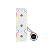 LIAN LI Hydro-Shift II LCD-C 360TL Liquid CPU Cooler with TL Wireless Fans, 2.1" IPS LCD Screen