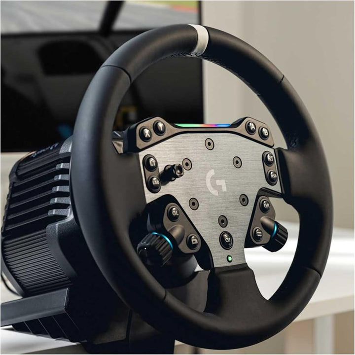 Logitech RS50 System, Wheel with 13 Buttons and 8 Nm of Torque Compatible with PS5/PS4 & PC – Black