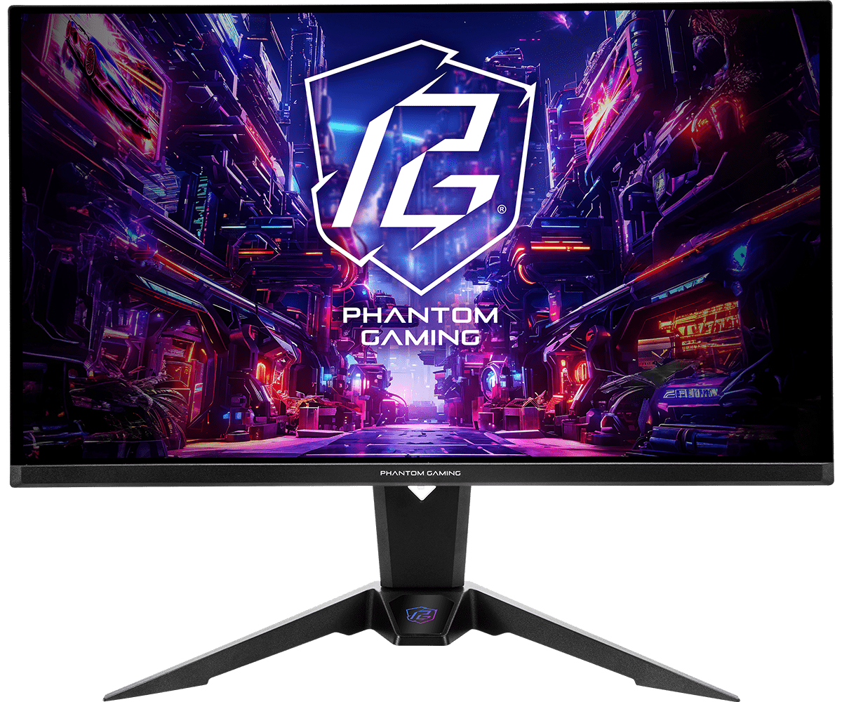 Asrock PGO27QFV 27" QHD (2560 x 1440), 360Hz Refresh Rate, 0.03ms Response Time, HDMI 2.1, AMD FreeSync Premium Pro Flat Gaming Monitor - Black