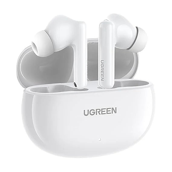 سماعة UGREEN HiTune T6s بخاصية إلغاء الضوضاء الهجينة – أبيض