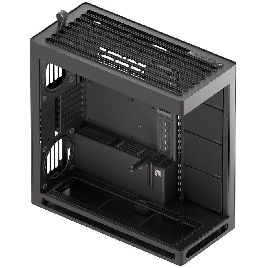 HAVN HS 420 BASE EDITION Mid Tower Gaming Case - Black
