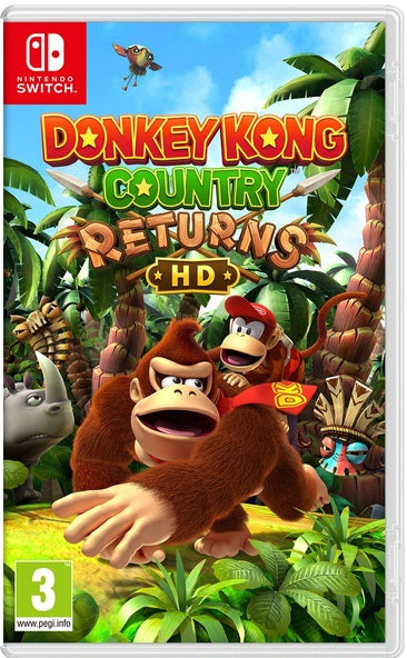 Donkey Kong Country Returns HD For Nintendo Switch