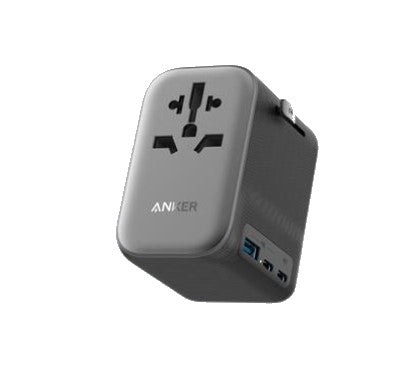 Anker Nano Travel Adapter (4 in 1,65W)- Black A9213K11