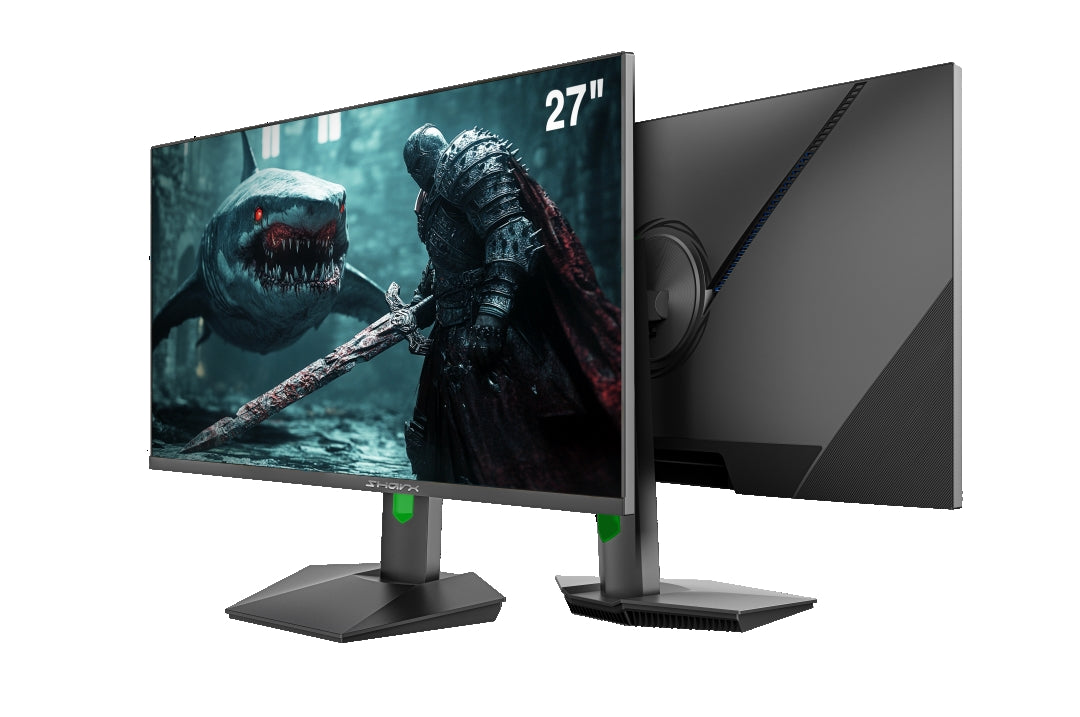 Sharx 27Q180I 27", 180Hz,0.3ms Flat IPS, QHD, 2.1 HDMI Fixed Stand, 3W Speakers Gaming Monitor