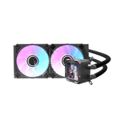 DarkFlash Wave Series DV240S All in One 240mm Liquid CPU Cooler - Black