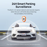 كاميرا سيارة 70mai M500 بدقة 2.7K مع ذاكرة داخلية eMMC بسعة 128GB، زاوية رؤية 170° وتصوير HDR