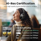 UGREEN HiTune Max5 Hybrid Active Noise-Cancelling Headphones Black HP202 HP202-25255