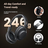 UGREEN HiTune Max5 Hybrid Active Noise-Cancelling Headphones Black HP202 HP202-25255