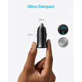 Anker Car Charger (30W, 2 Ports) - Black A2741H11