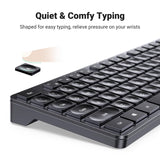 يوجرين مجموعة لوحة مفاتيح وماوس لاسلكي - إم كيه 006