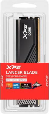 XPG Lancer RGB 32GB (16GBx2) DDR5 6000MT/s PC5-48000 Memory - Black