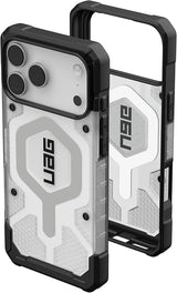 UAG iPhone 17 Pro Pathfinder Clear Magsafe Case - Ice/Silver