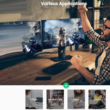 كابل إيثرنت UGREEN Cat8 نحاس خالص مضفّر دائري بقطر 5.5 ملم بطول 1.5 متر – أسود (NW153 – 80430)