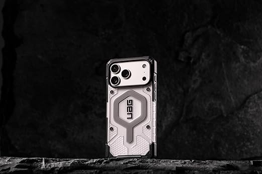 UAG iPhone 17 Pro Max Pathfinder Clear Magsafe Case - Ice/Silver