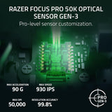 RAZER Viper V4 Pro 50K Optical Sensor Wirless Gaming Mouse - White RZ01-05630200-R3G1