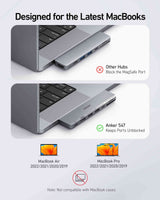 Anker 547 USB-C Hub (7-in-2, for MacBook) -Silver A8354HA1