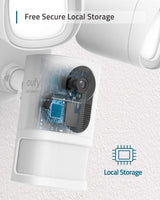 Eufy 1080P FloodLight Security Camera -White