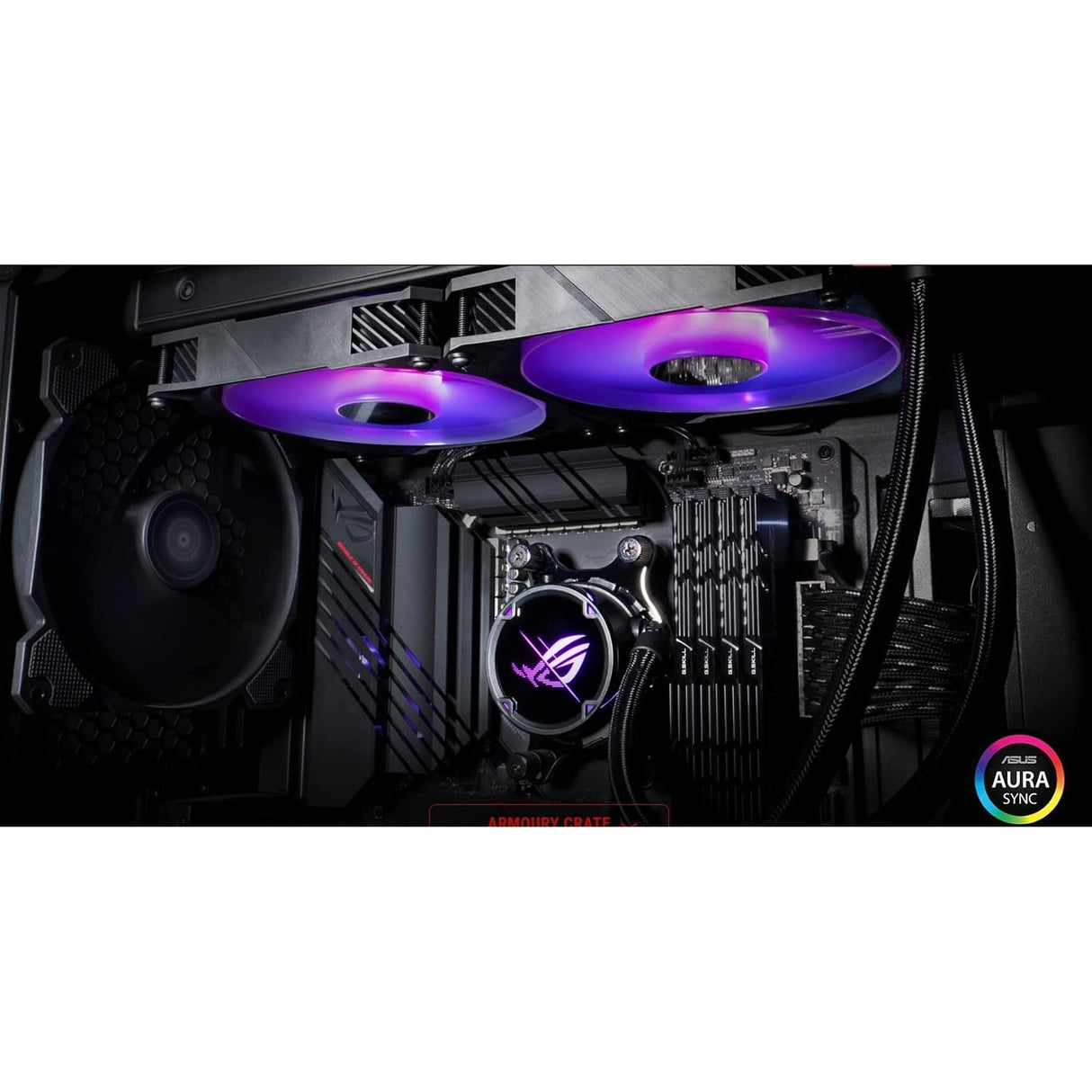 Asus ROG Strix LC II 360 ARGB 360mm AiO Liquid CPU Cooler - Black