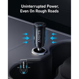 Anker Car Charger (30W, 2 Ports) - Black A2741H11