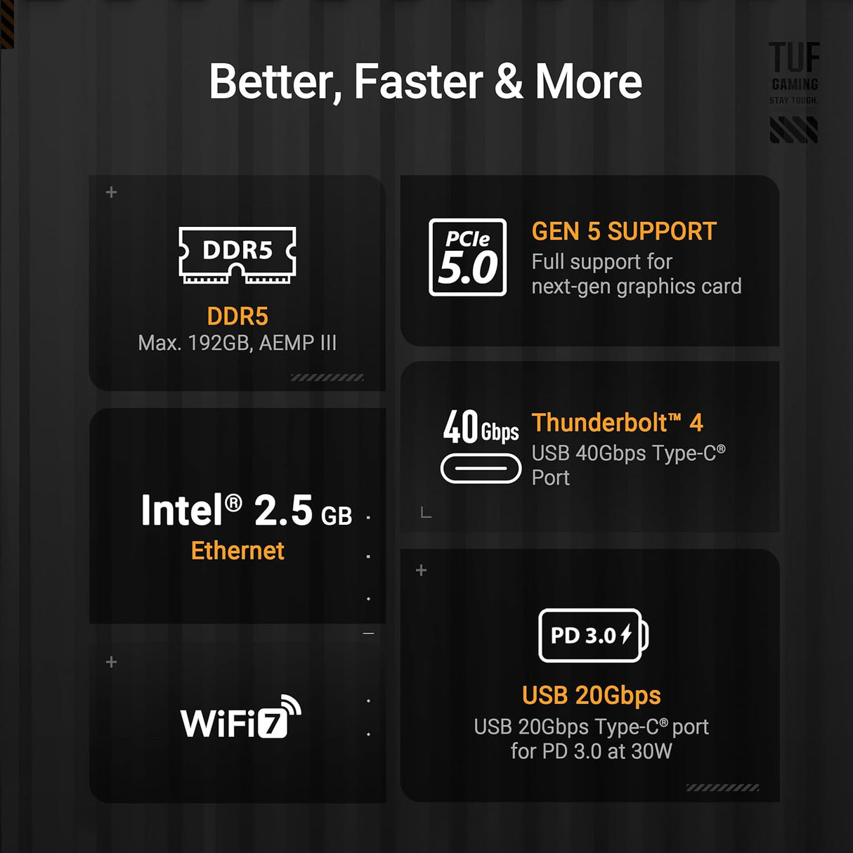 اللوحة الأم ASUS TUF GAMING Z890-PRO WIFI – أداء ثابت وبنية قوية